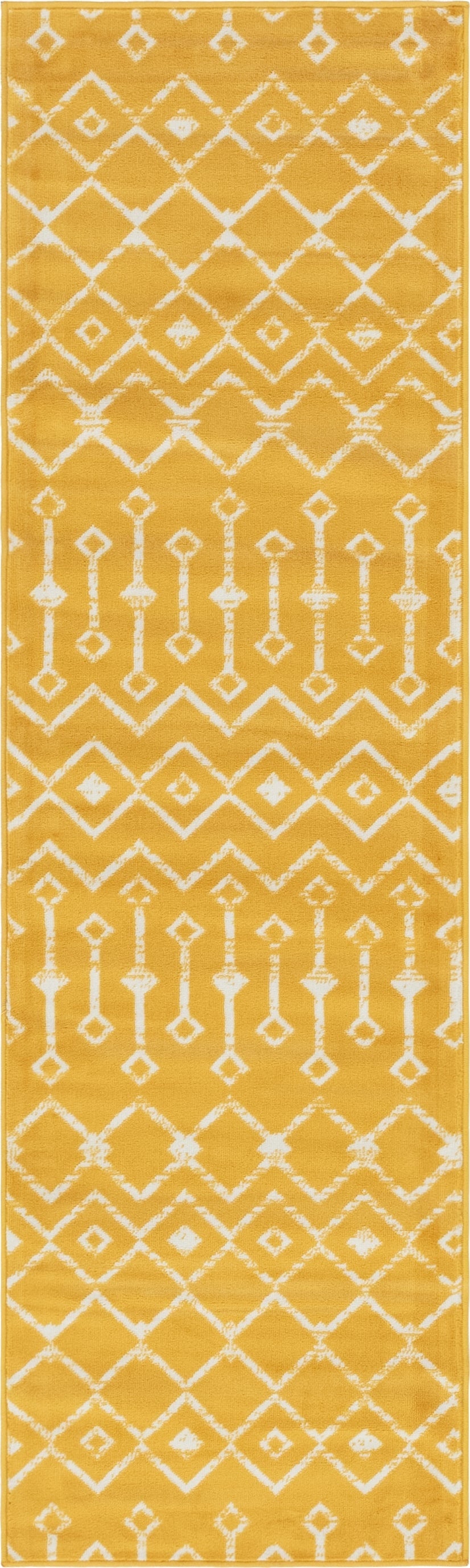  2' 6 x 8' 2 Kasbah Trellis Runner Rug