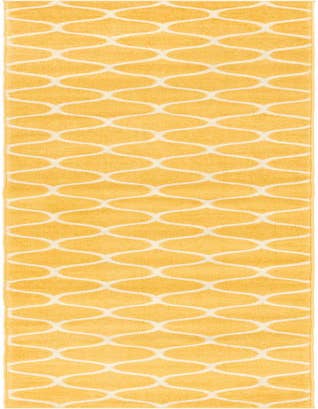 Detail image of 2' x 13' Lattice Frieze Runner Rug