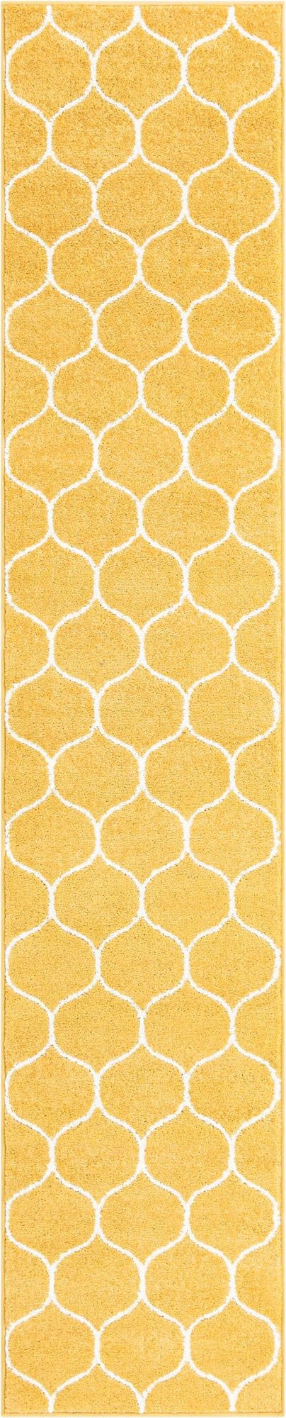 Primary image  2' x 10' Lattice Frieze Runner Rug