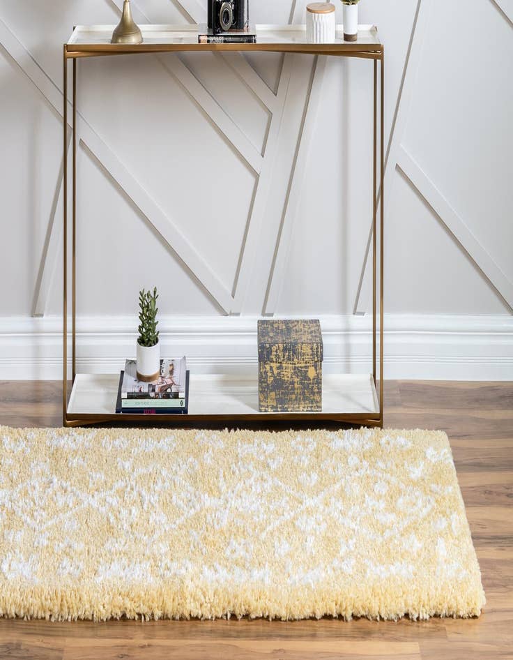 Detail image of  2' 7 x 10' Moroccan Shag Runner Rug