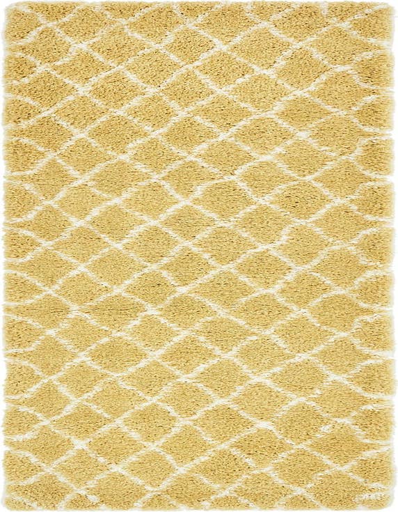 Detail image of  2' 7 x 10' Moroccan Shag Runner Rug