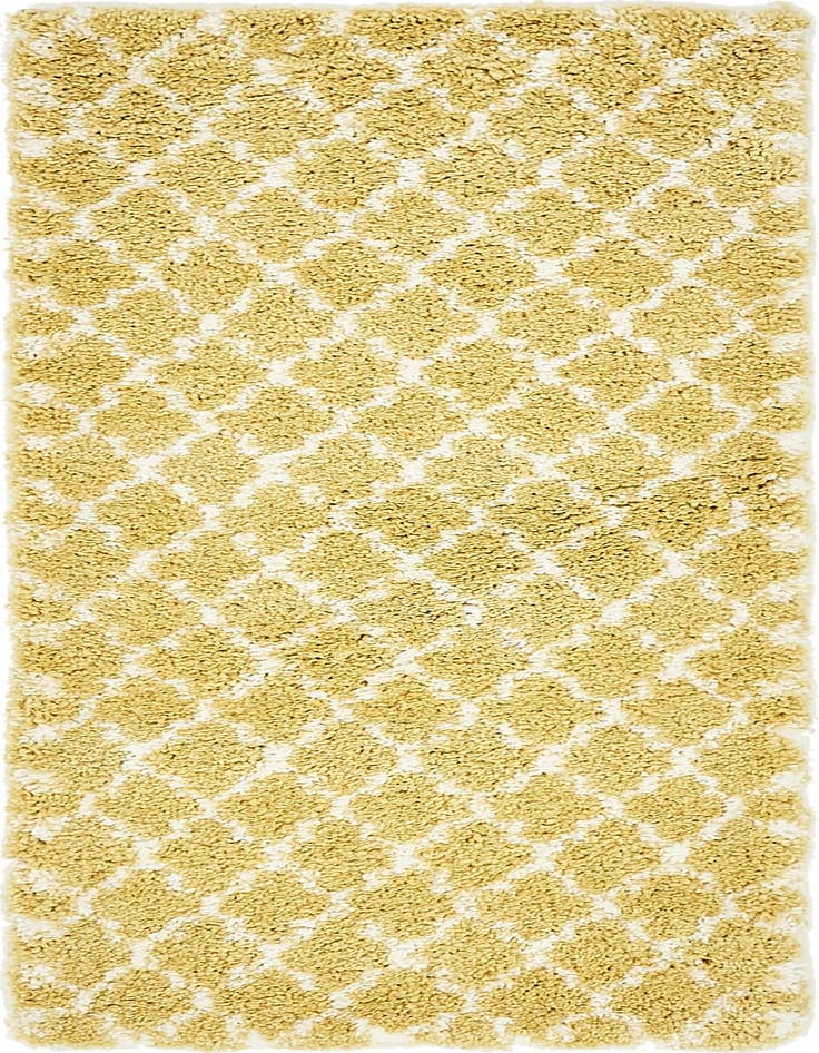 Detail image of  2' 7 x 6' Moroccan Shag Runner Rug