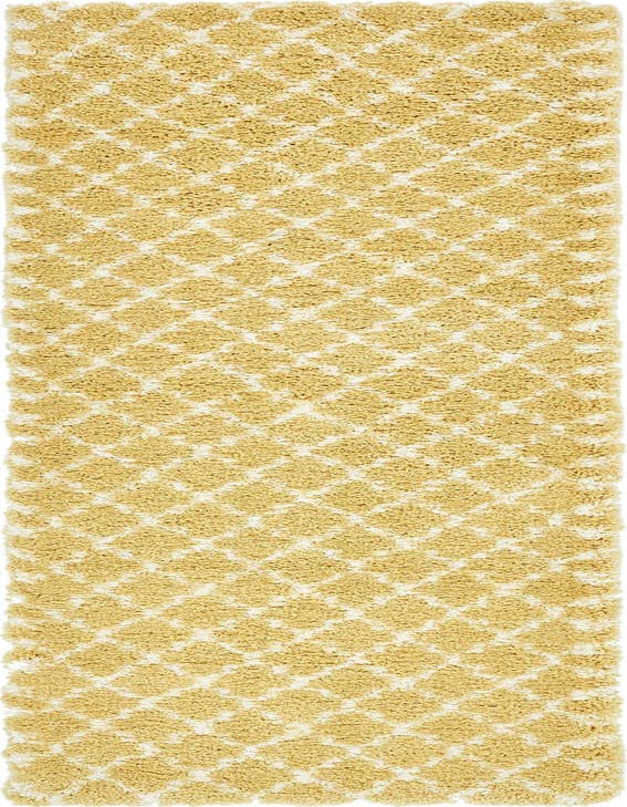 Detail image of  2' 7 x 10' Moroccan Shag Runner Rug