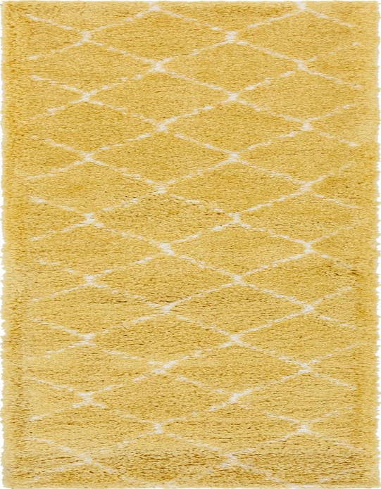 Detail image of  2' 7 x 10' Moroccan Shag Runner Rug