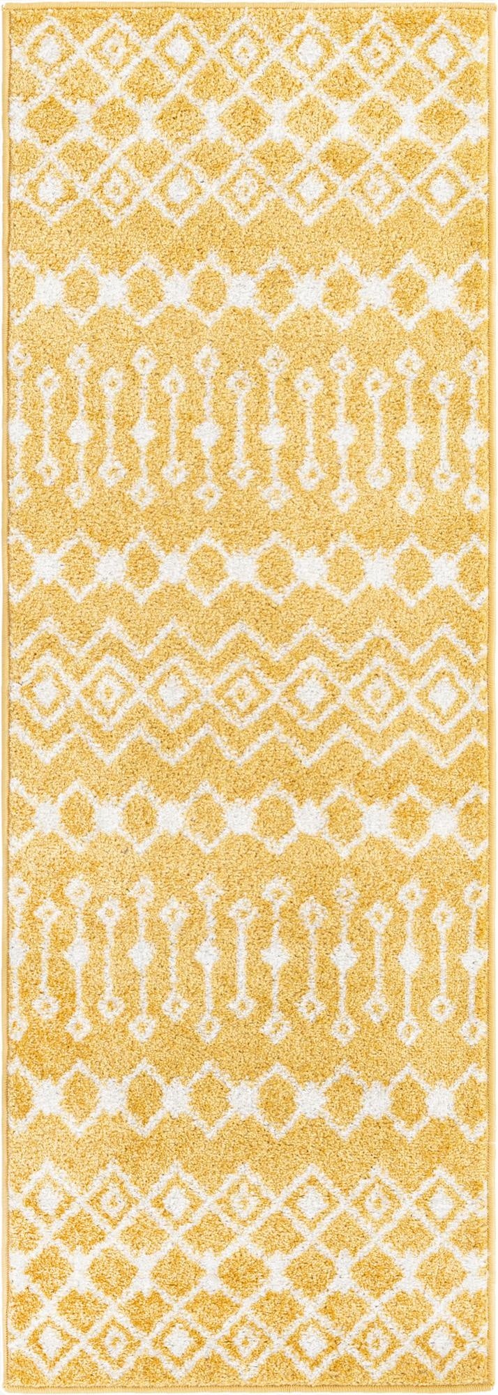  2' x 6' Moroccan Trellis Runner Rug