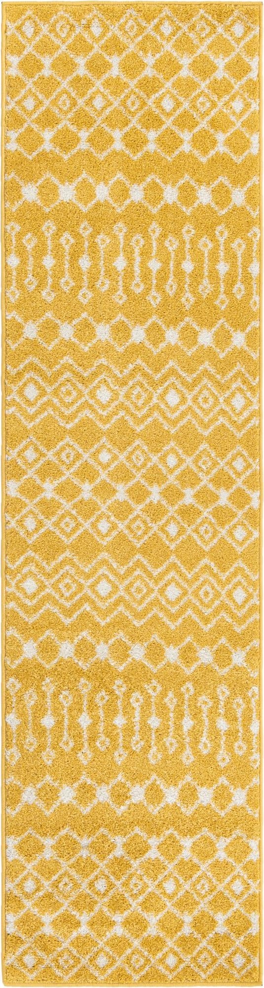  2' x 8' Moroccan Trellis Runner Rug