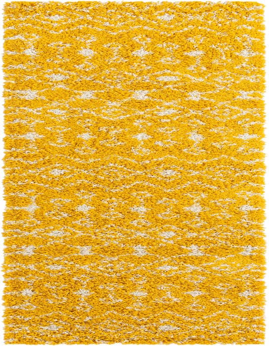 Detail image of  2' 7 x 10' Moroccan Trellis Shag Runner Rug