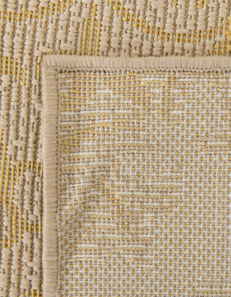 Detail image of  2' 2 x 6'  Washable Botanical Indoor / Outdoor Runner Rug