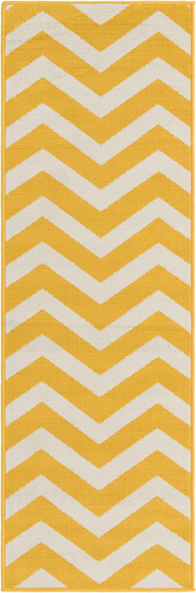  2' x 6'  Washable Coastal Indoor / Outdoor Runner Rug