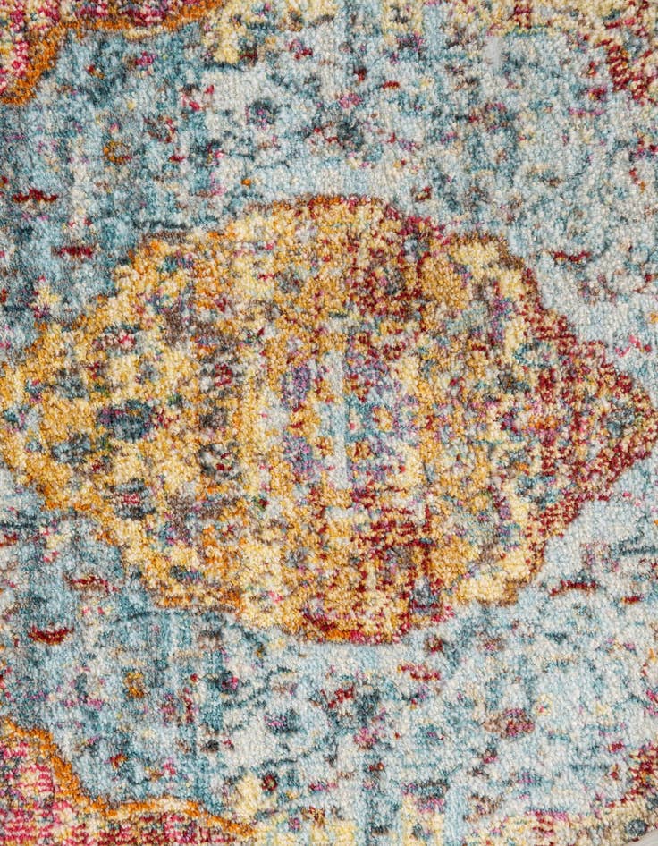 Detail image of  2' 5 x 6' 7 Santiago Runner Rug