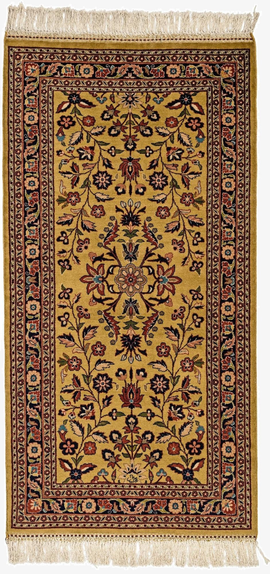  2' 5 x 4' 8 Sarouk Runner Rug