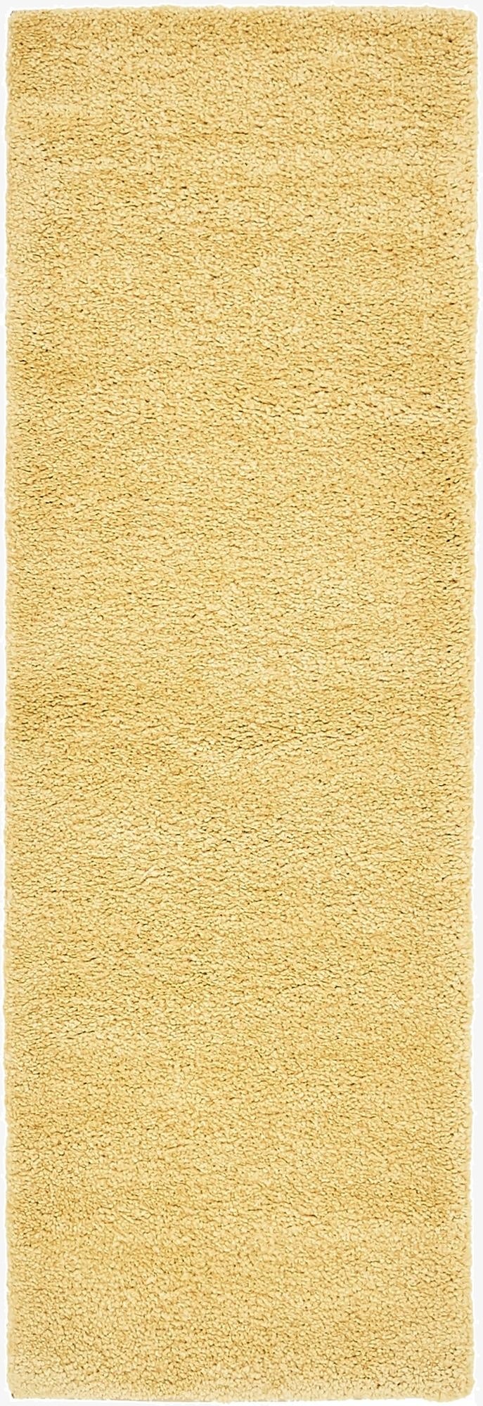  2' 2 x 6' 7 Solid Frieze Runner Rug