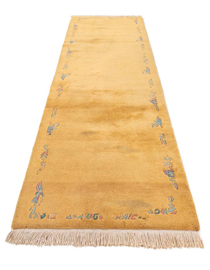 Detail image of  2' 9 x 10' 5  Hand Knotted Tibet Wool Runner Rug