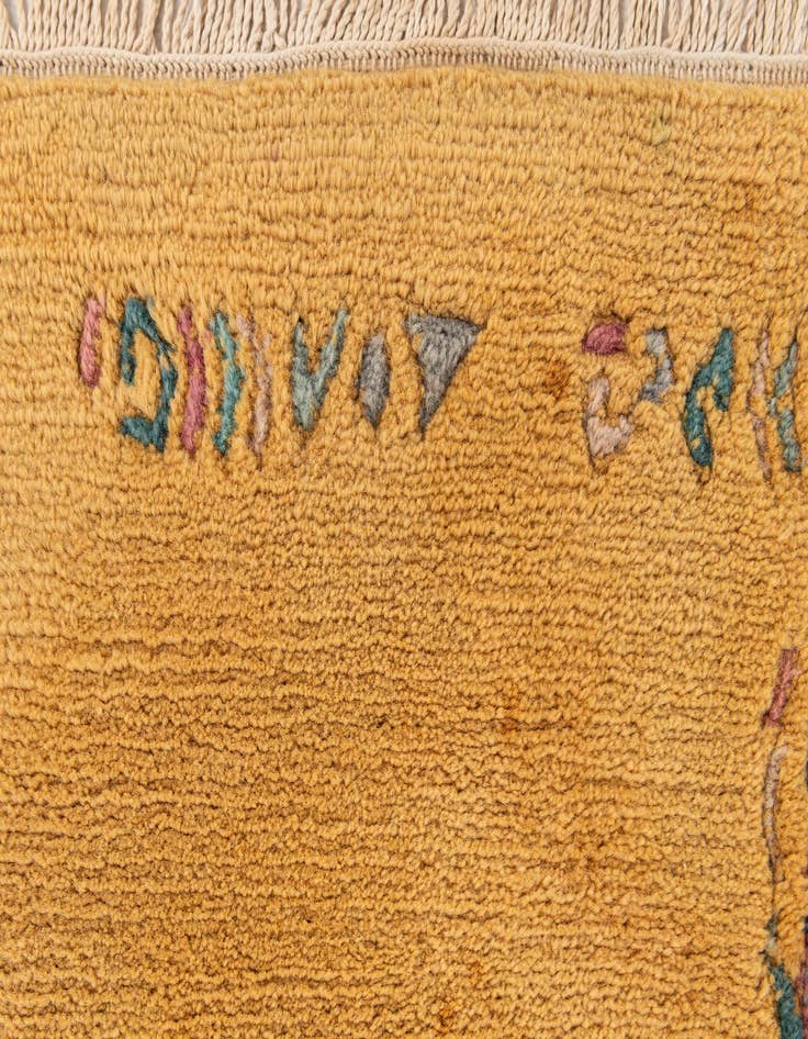 Detail image of  2' 9 x 10' 5  Hand Knotted Tibet Wool Runner Rug