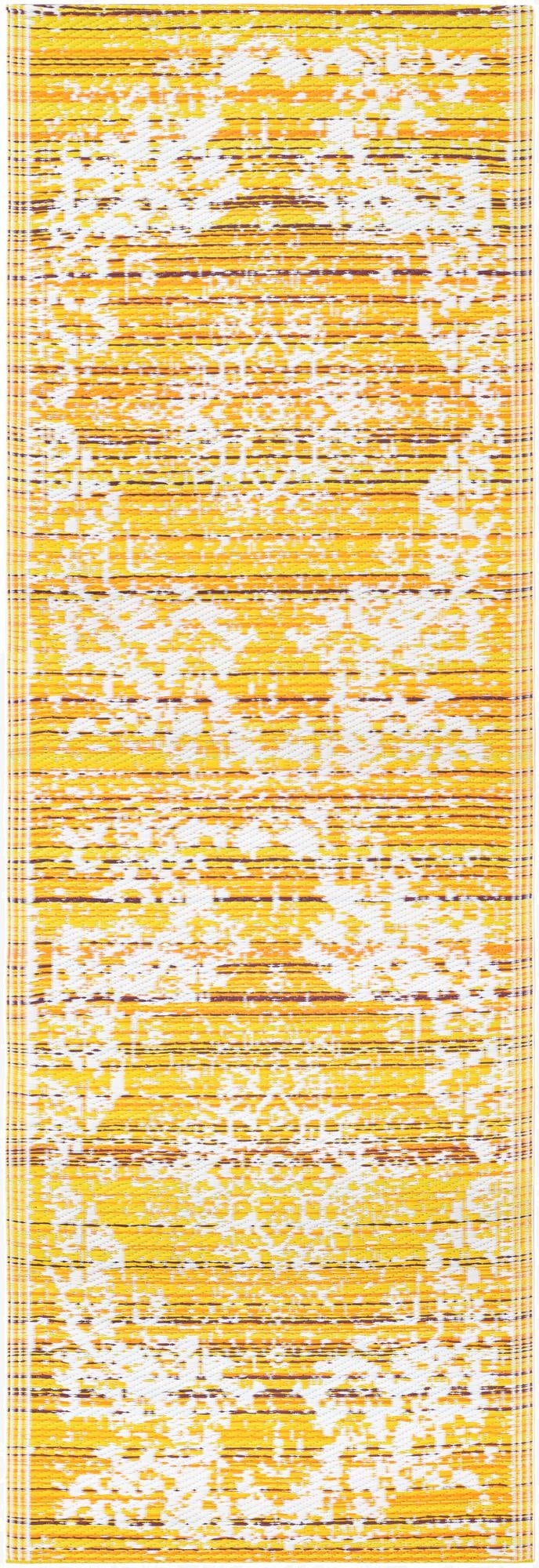  2' x 6'  Washable Vista Breeze Indoor / Outdoor Runner Rug