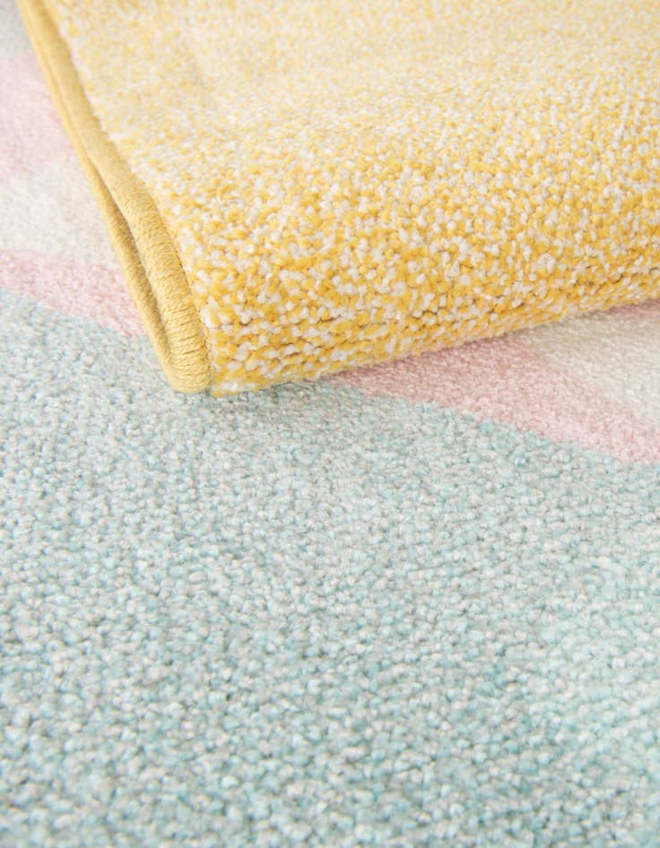 Detail image of  2' 2 x 6' 1 Shark Whimsy Kids Runner Rug