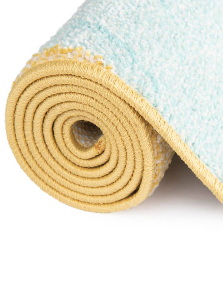 Detail image of  2' 2 x 6' 1 Shark Whimsy Kids Runner Rug