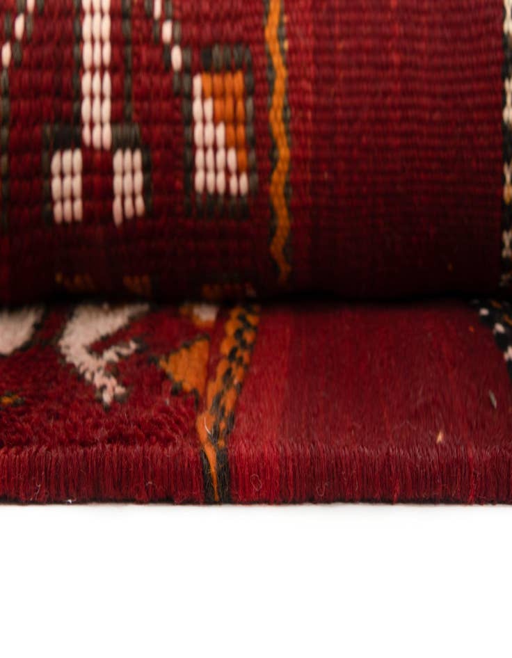 Detail image of  4' 11 x 10' 2 Zemour Kilim Wool Runner Rug