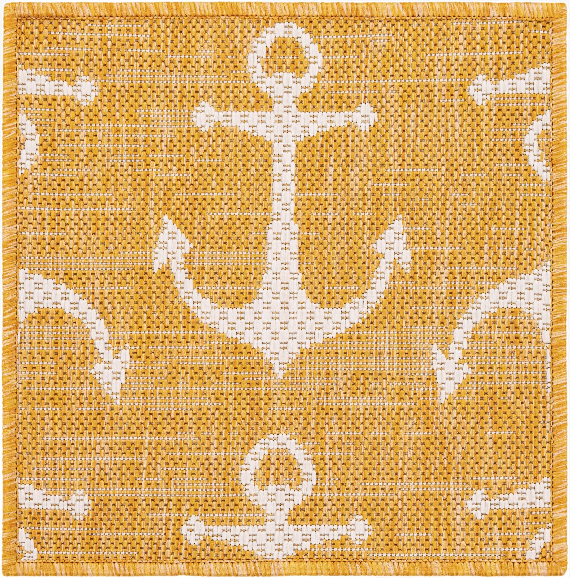  1' 4 x 1' 4  Washable Coastal Indoor / Outdoor Sample Rug