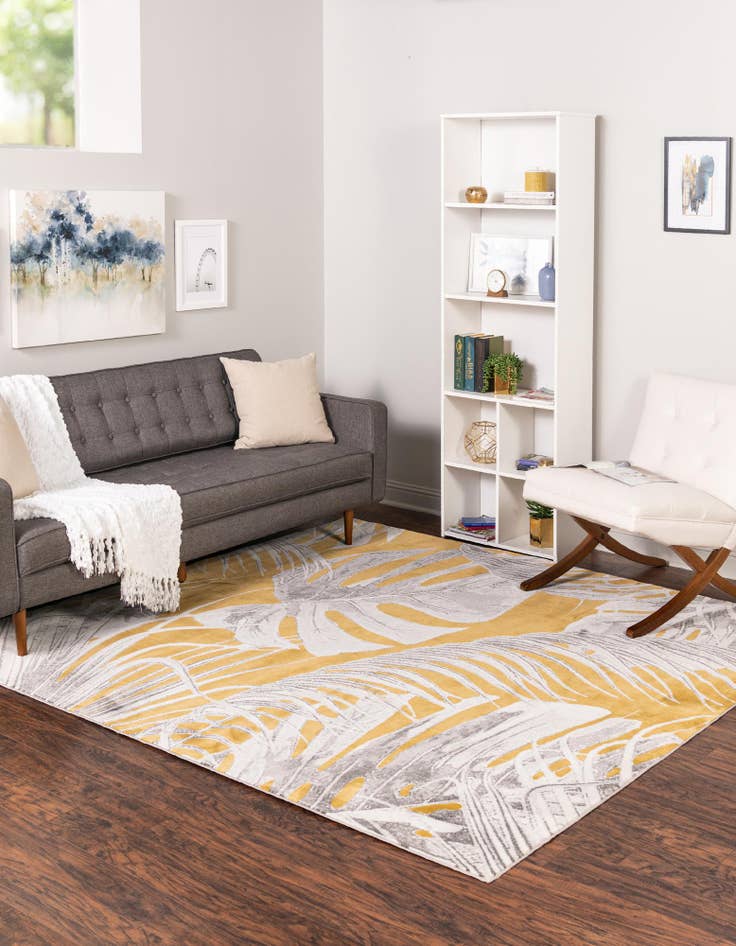 Detail image of  10' x 10' Blossom Square Rug