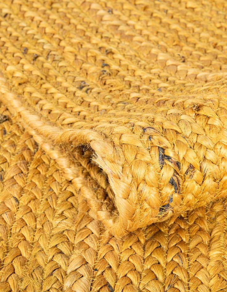Detail image of  8' x 8'  Hand Braided Jute Square Rug