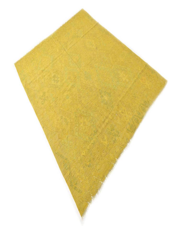 Detail image of  5' 4 x 6' 7  Hand Woven Kilim Fars Square Rug