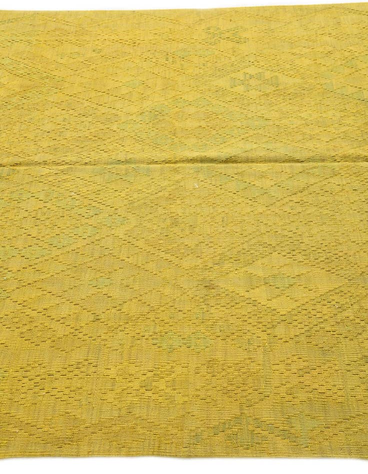 Detail image of  5' 4 x 6' 7  Hand Woven Kilim Fars Square Rug