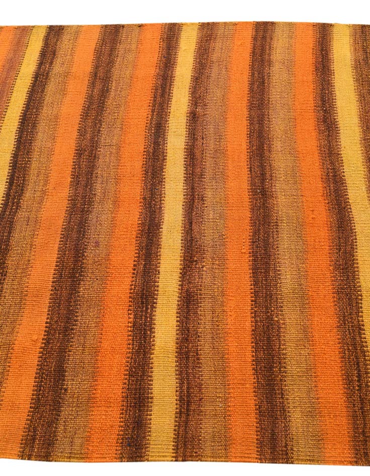 Detail image of  3' 7 x 3' 9  Hand Woven Kilim Fars Wool Square Rug