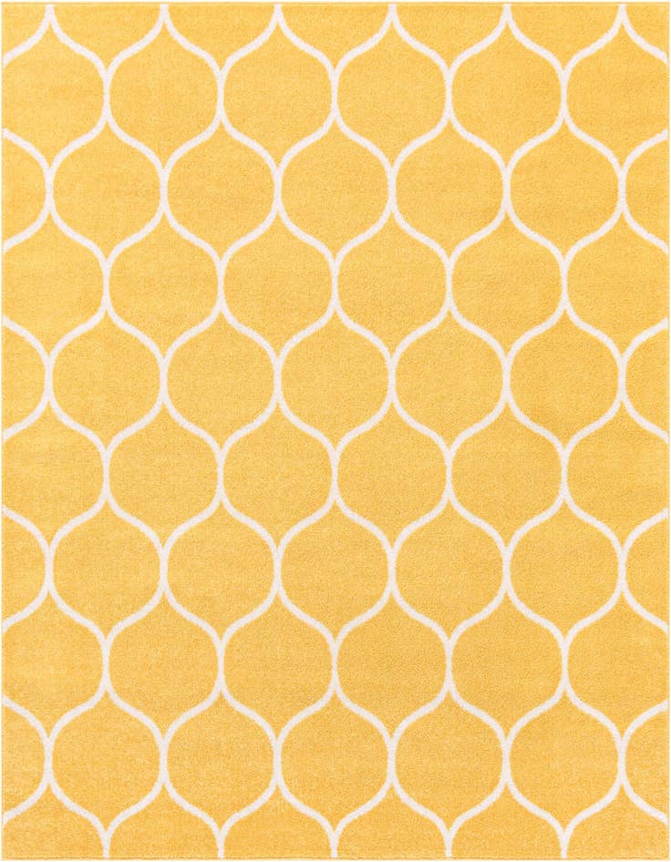 Detail image of  3' x 3' Lattice Frieze Square Rug