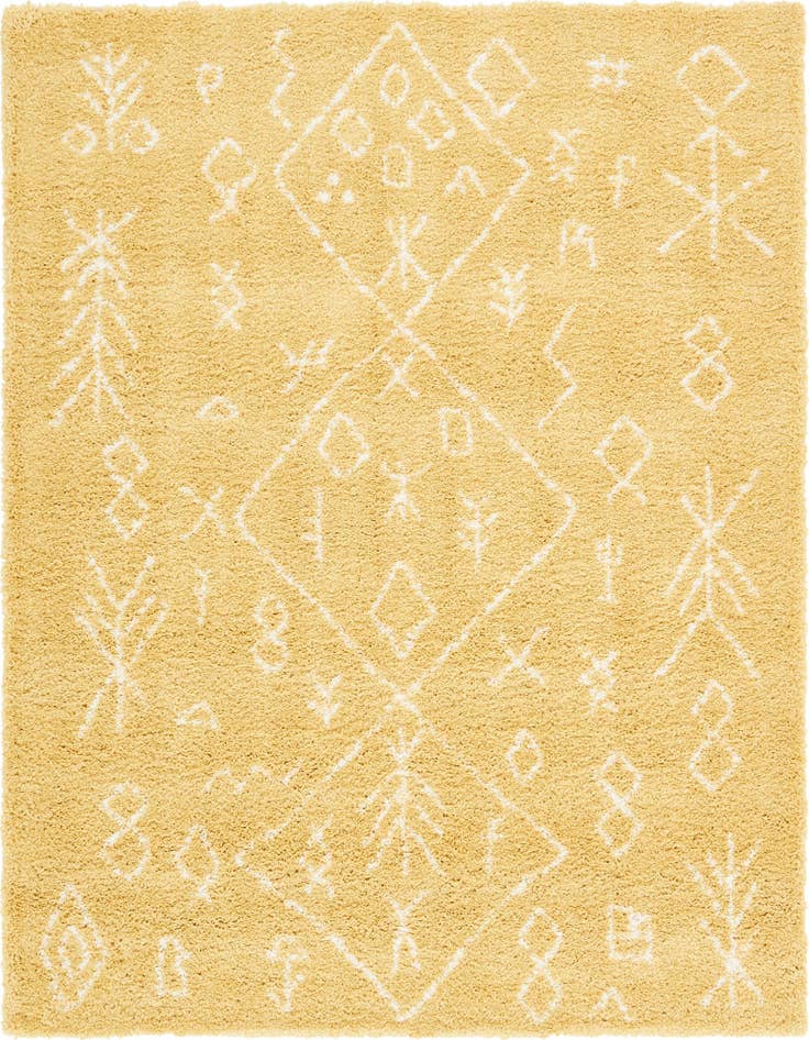 Detail image of  8' x 8' Moroccan Shag Square Rug