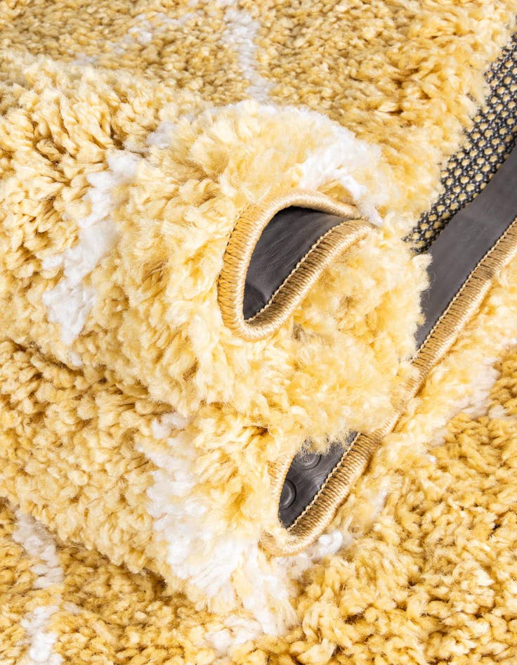 Detail image of  8' x 8' Moroccan Shag Square Rug