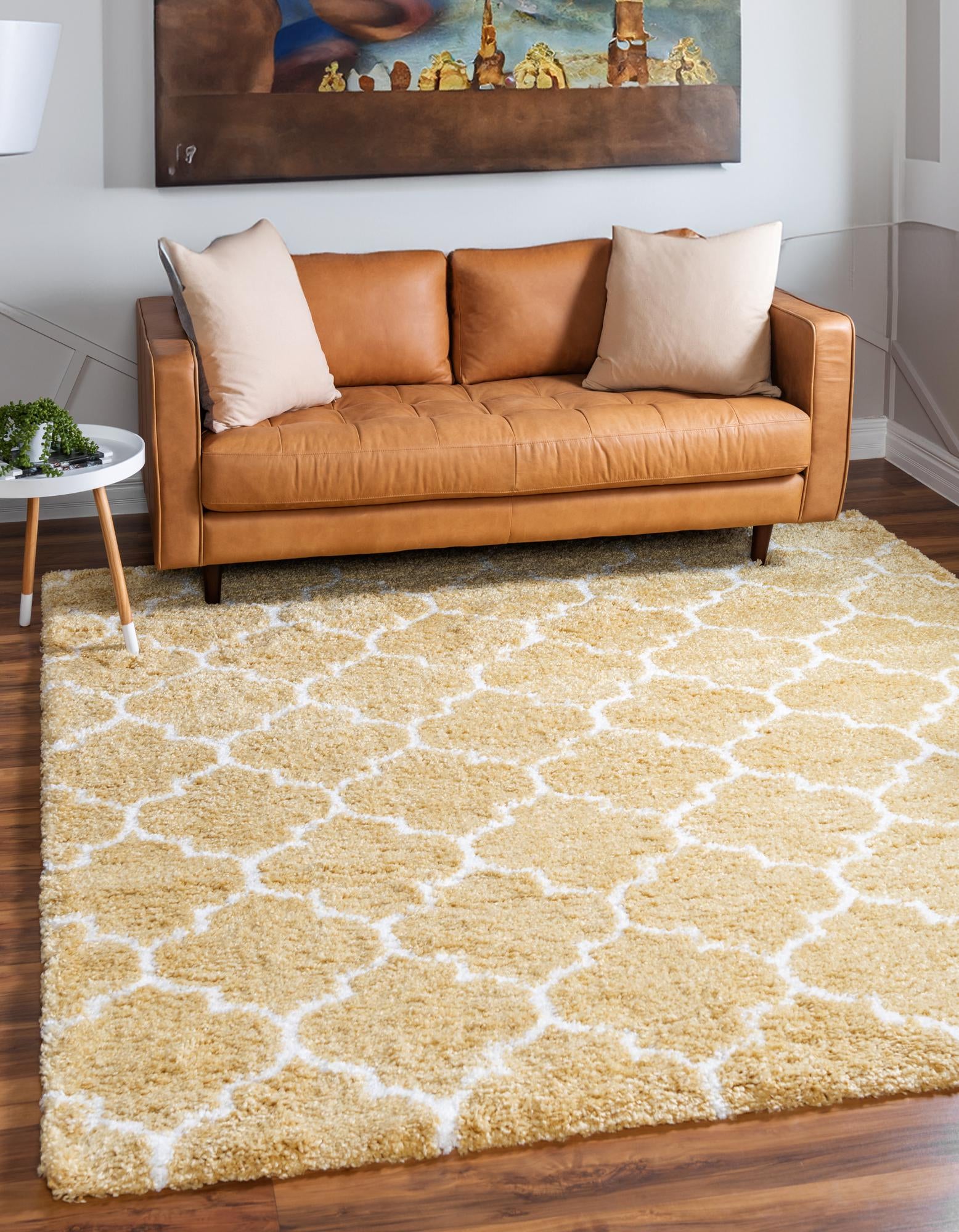  8' x 8' Moroccan Shag Square Rug