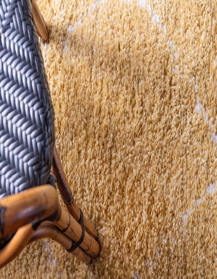 Detail image of  7' 10 x 7' 10 Moroccan Shag Square Rug