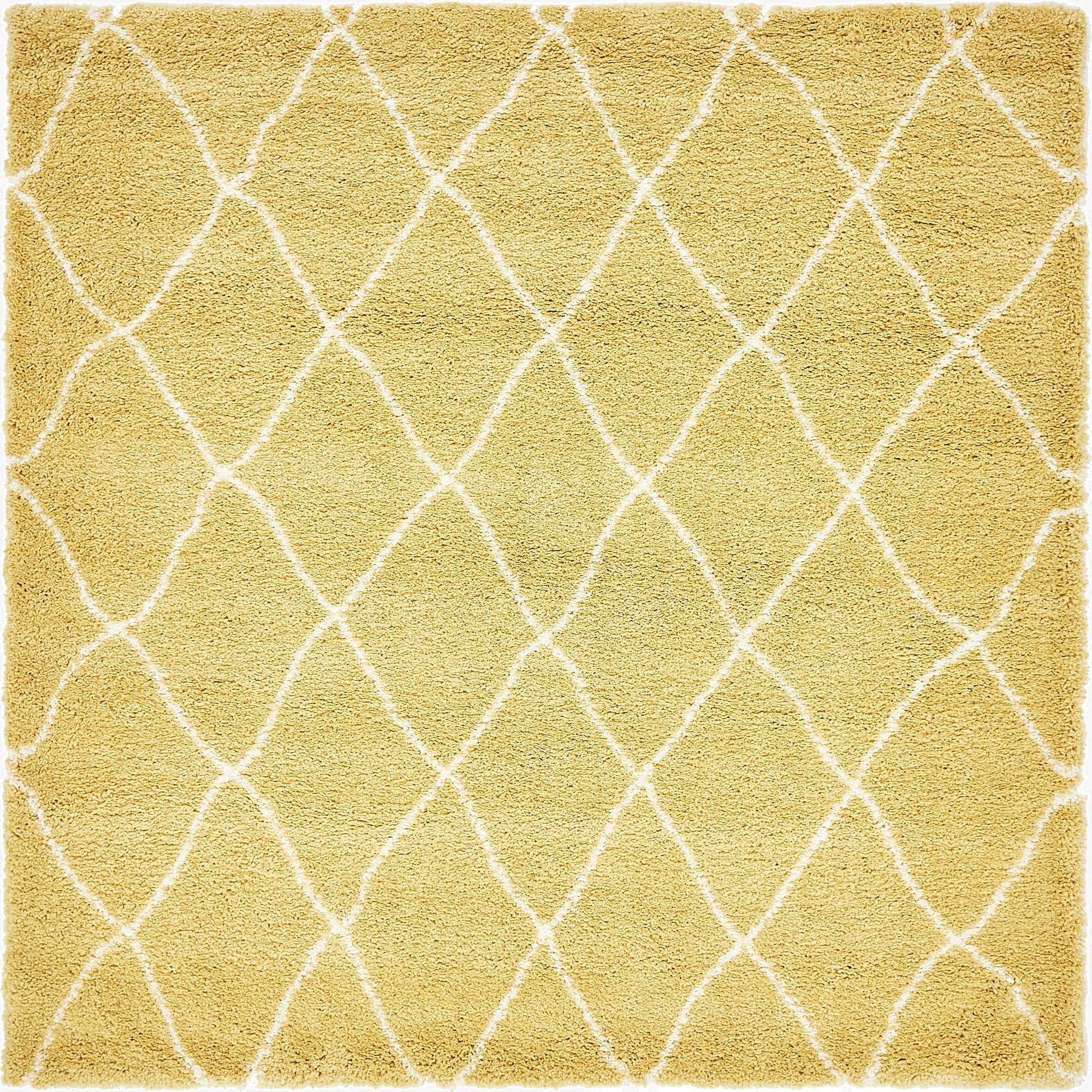  8' x 8' Moroccan Shag Square Rug