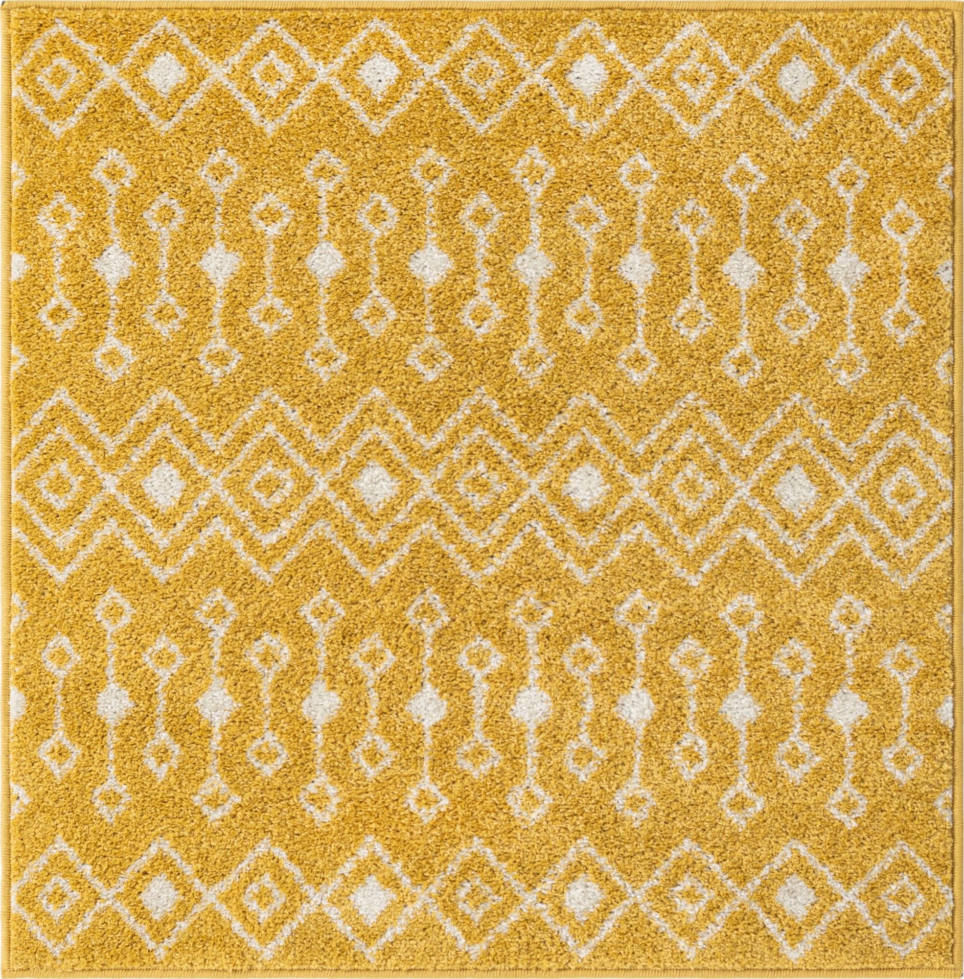  3' 3 x 3' 3 Moroccan Trellis Square Rug