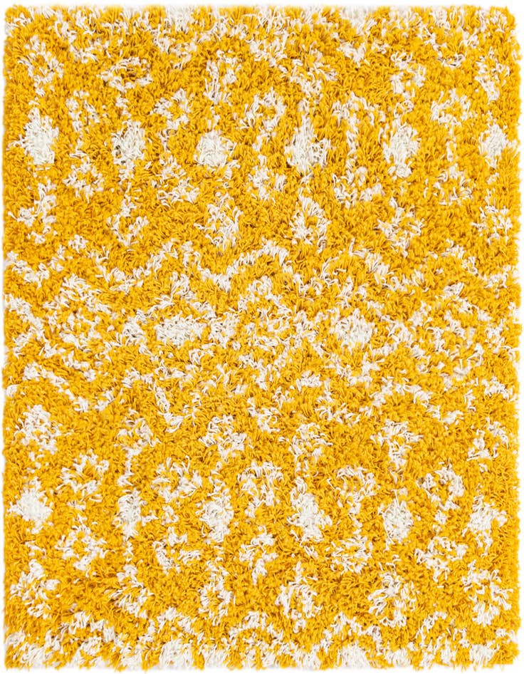 Detail image of  3' x 3' Moroccan Trellis Shag Square Rug