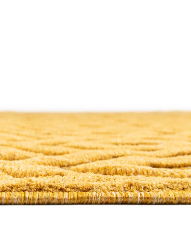 Detail image of  7' 10 x 7' 10  Washable Trellis Textured Indoor / Outdoor Square Rug