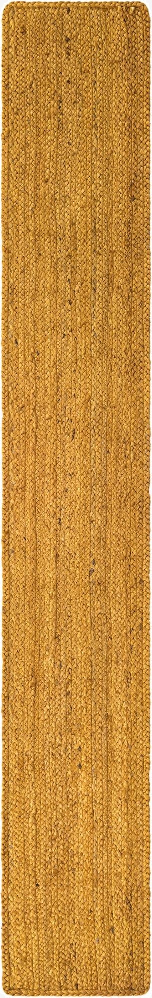  1' 2 x 8'  Hand Braided Jute Table Runner Rug