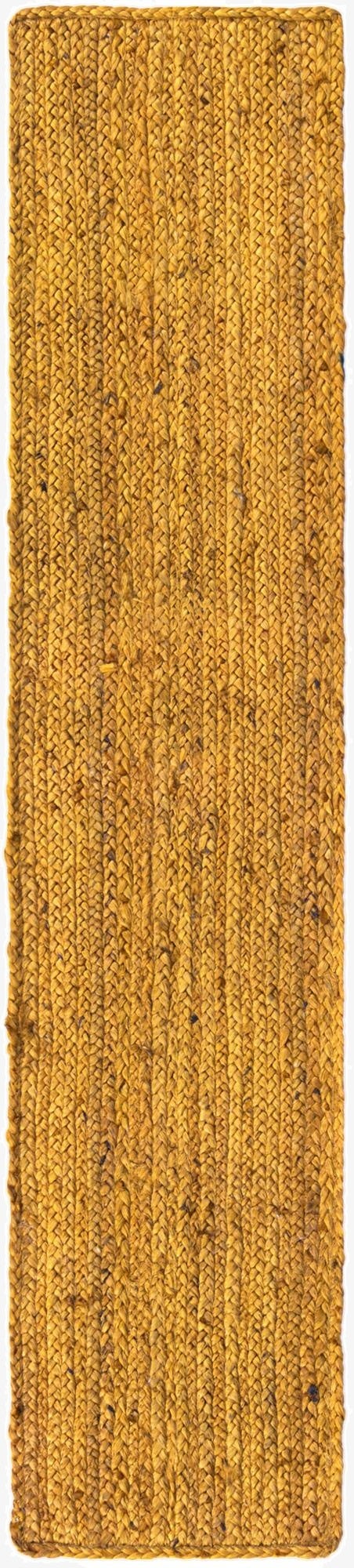  1' 2 x 6' 1  Hand Braided Jute Table Runner Rug